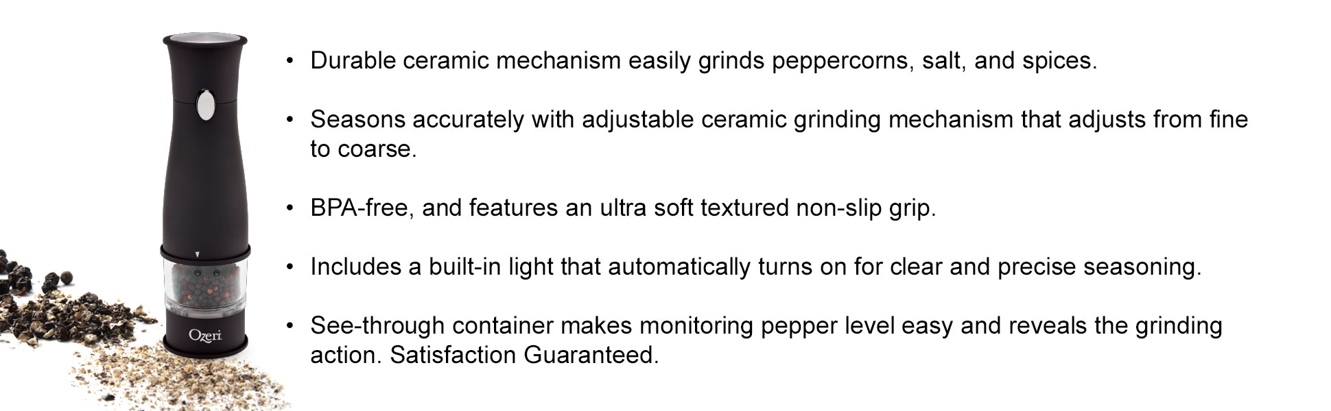 Ozeri Professional Series Ceramic Earth Pan, Hand Cast and Made in Germany