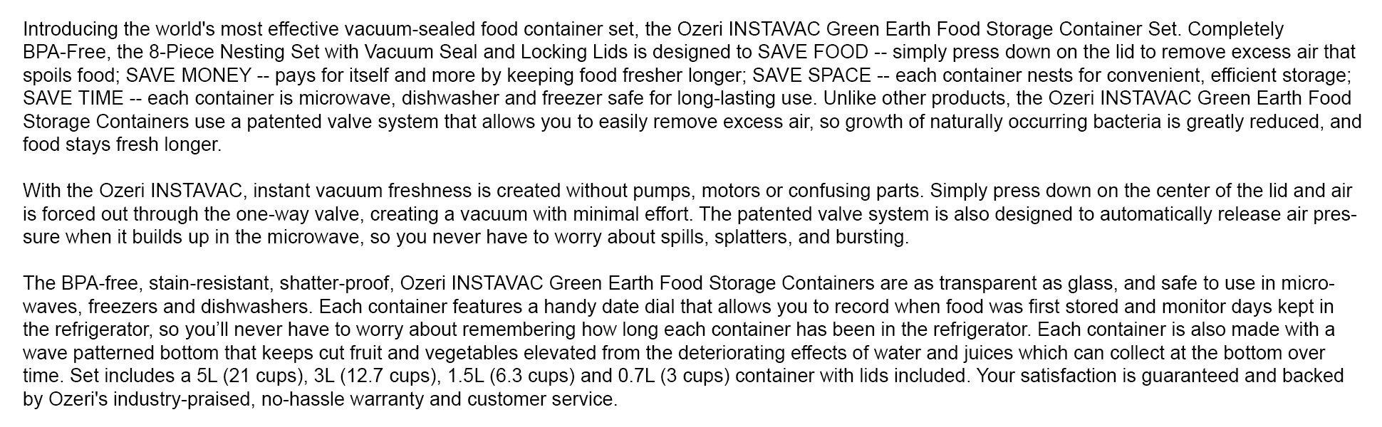 Ozeri Professional Series Ceramic Earth Pan, Hand Cast and Made in Germany