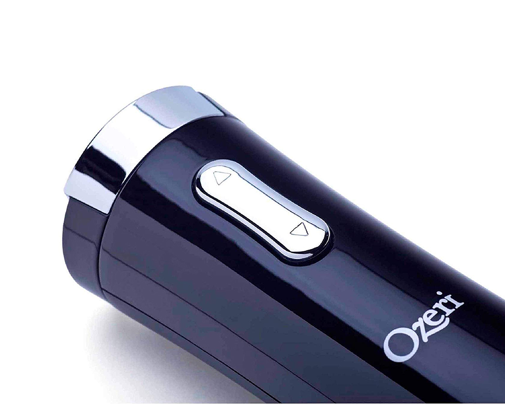 Ozeri Nouveaux II Electric Wine Opener in Black, with Foil