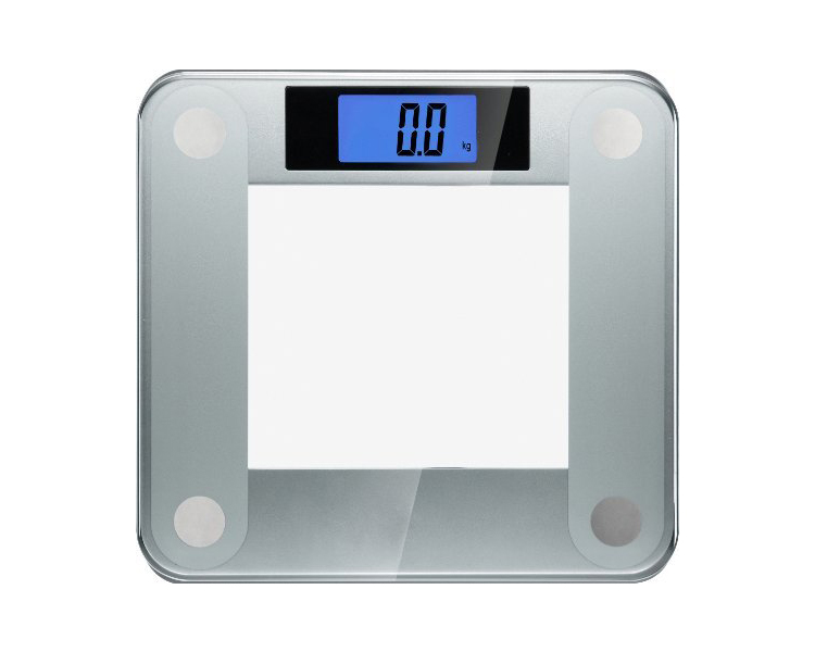 EatSmart Precision Tracker Bath Scale, Clear