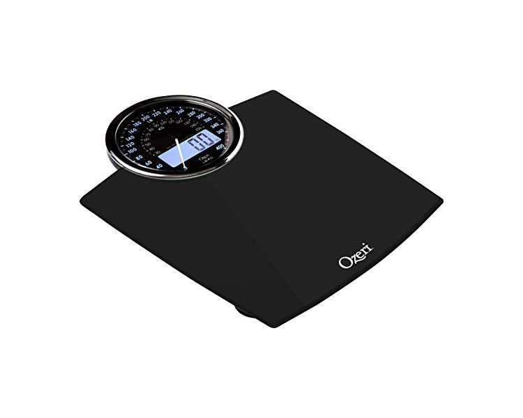  Ozeri Rev 400 lbs (180 kg) Bathroom Scale with Electro-Mechanical  Weight Dial and 50 gram Sensor Technology (0.1 lbs / 0.05 kg) : Health &  Personal Care