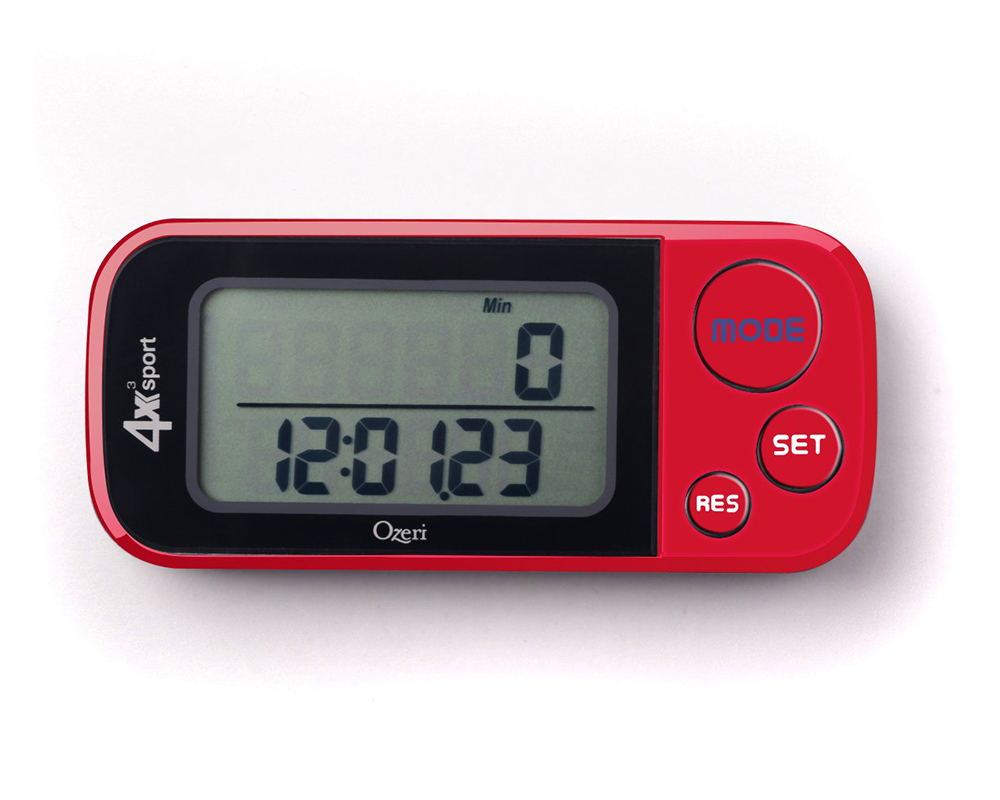 Ozeri 4x3sport TriMode Activity Tracker (Walk, Run