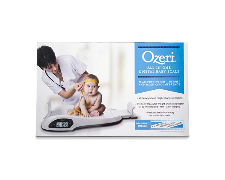  Ozeri All-in-One Baby and Toddler Scale with Weight