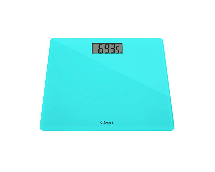 Ozeri Precision Bath Scale with Pet Tare and Step-on Activation