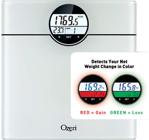  Ozeri Touch 440 lbs Total Body Bath Scale – Measures Weight,  Fat, Muscle, Bone & Hydration with Auto Recognition and Infant Tare  Technology : Health & Personal Care