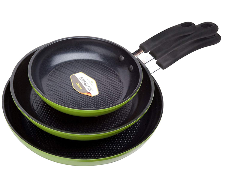GenX inch Ozeri 10 Green Earth Frying Pan 100% PTFE PFC NMP and NEP-Free German-Made Coating APEO 
