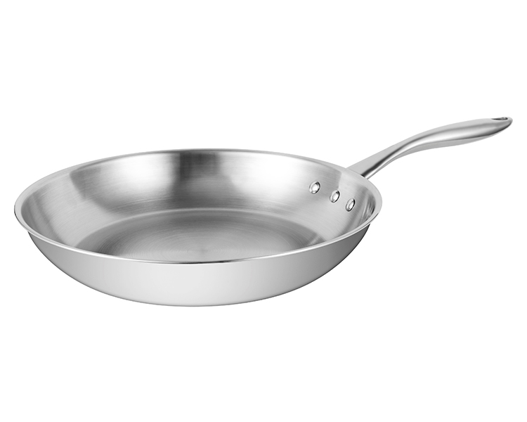  10 Stainless Steel Pan by Ozeri, 100% PTFE-Free Restaurant  Edition
