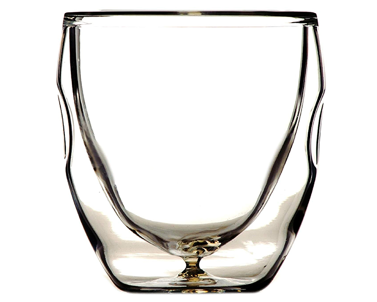 Ozeri Moderna Artisan Series 10 oz Double Wall Whiskey Glasses – Set of 2