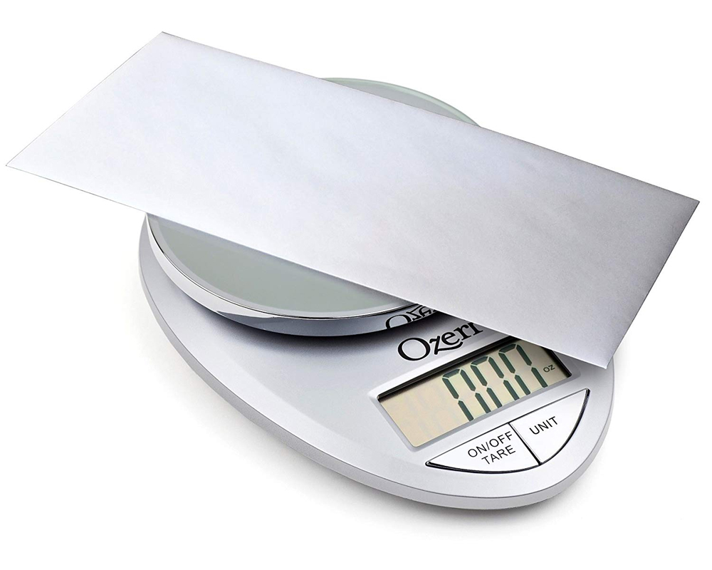 Ozeri Pro Digital Kitchen Food Scale, 1g to 12 lbs Capacity