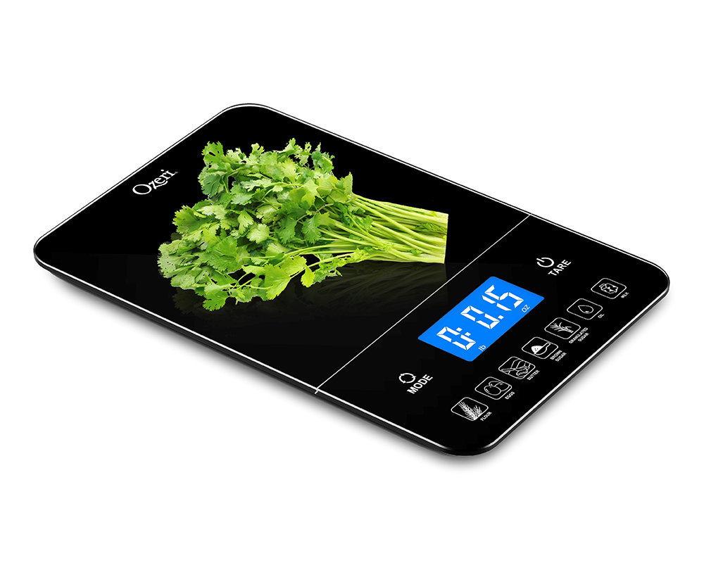 Ozeri ZK25BK Garden and Kitchen Scale, with 0.5 g (0.01 oz