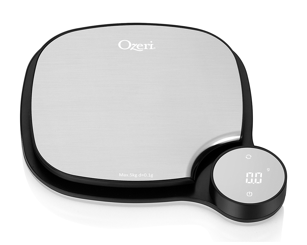 Ozeri ZK26 Kitchen Scale in Stainless Steel, with 0.1 g (0.
