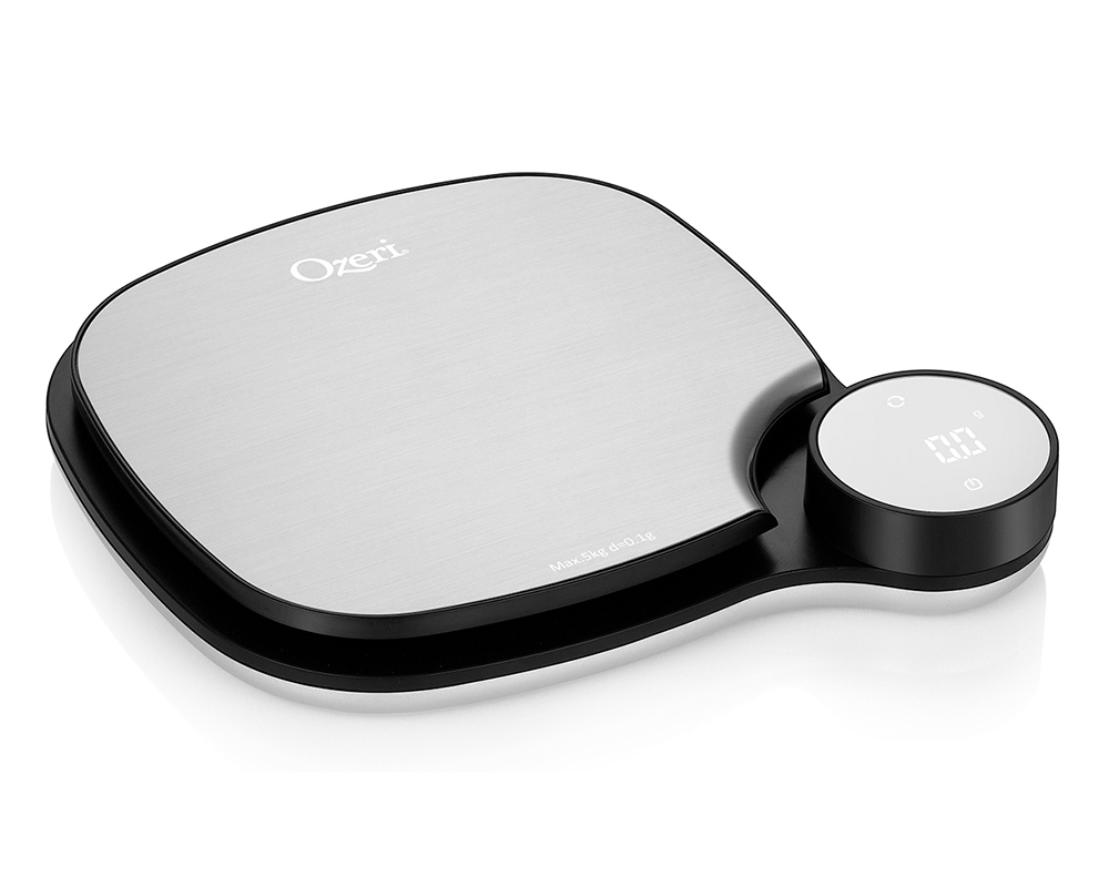 Ozeri ZK26 Kitchen Scale in Stainless Steel, with 0.1 g (0.