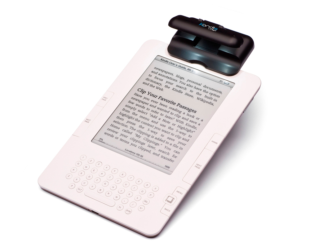 Book Reading Light Kandle By Ozeri - LED Reading Light For Books, EReaders & Night Reading Book Light