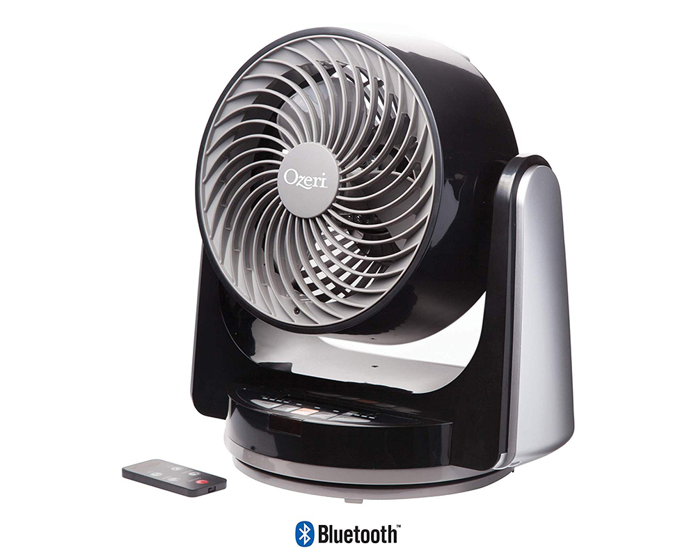 Ozeri Brezza III Dual Oscillating 10" High Velocity Desk